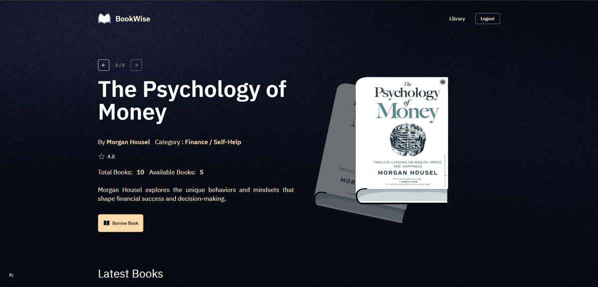 Library management application